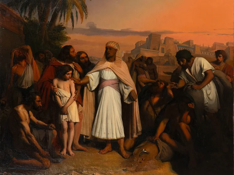 1810-Pierre-Nicolas Brisset - La coppa di Giuseppe è stata ritrovata nella borsa di Beniamino